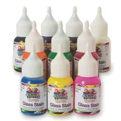 Color Splash!&reg; Glass Stain Assortment, 1 oz. (Pack of 10)