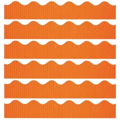 Decorative Border, Orange, 2-1/4" x 50', 6 Rolls