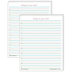 Smart Start 1-2 Writing Paper: 100 Sheets Per Pack, 2 Packs