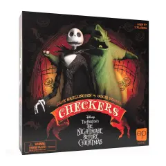 Disney Nightmare Before Christmas Checkers Game