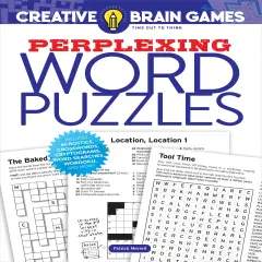 Brain Games: Perplexing Word Puzzles-Softcover