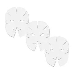 Die-Cut Dimensional Paper Masks, 10-1/2" x 8-1/4", 40 Per Pack, 3 Packs