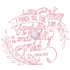 Prima Marketing Inc Creating In Faith: Rub-On 7" Rose Gold Perfect Love 655350980566