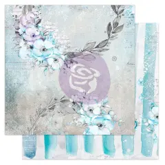 Aquarelle Dreams Collection 12x12 Sheet - Forget Me Not - 10 sheet 12"x12"