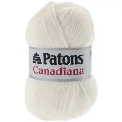 (Pack of 3) Patons Canadiana Yarn - Solids-Winter White