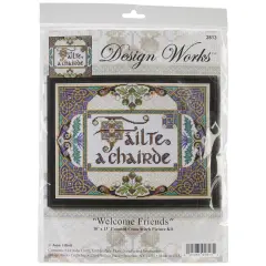 Design Works Counted Cross Stitch Kit 10"X13"-Watering Can