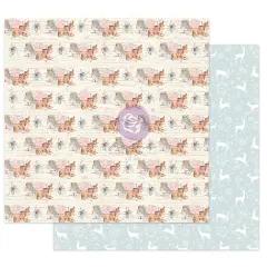 Prima Marketing Inc Christmas Sparkle Collection 12x12 Sheet - December Carols -, 12"x12" W/ Foil Detail 655350997687 (10 SHEETS)