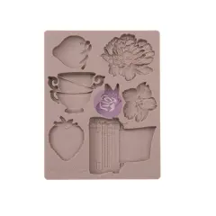 Strawberry Milkshake Collection Silicone Mould - 3.5" x 4.5" x 8mm