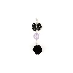 Prima Marketing Inc My Prima Planner Tassels - Polkadot Noir 655350593858
