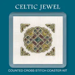 Textile Heritage Coaster Kit - Celtic Jewel Multicolor