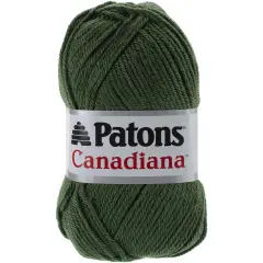 (Pack of 3) Patons Canadiana Yarn - Solids-Dark Green Tea