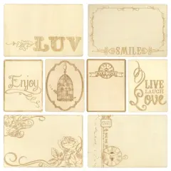 Prima Marketing Inc Wood Atc Cards 2 655350572938