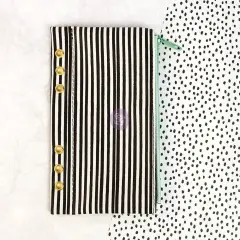 Prima Marketing Inc My Prima Planner Embellishments - Pencil Bag - "Cute Stripes" 655350591649