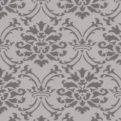 Large Royal Damask Wall Stencil | 3730 by Designer Stencils | Pattern Stencils | Reusable Stencils for Painting | Safe & Reusable Template for Wall Decor | Try This Stencil Instead of a Wallpaper | Easy to Use & Clean Art Stencil Pattern