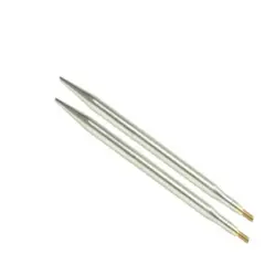 HiyaHiya Interchangeable Needle Tips 4 inch (10cm) Steel Size US 6 (4mm) HISTINTIP4-6