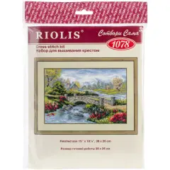 RIOLIS Counted Cross Stitch Kit 15"X10.25"-Summer View