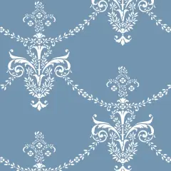 Petite Antique Wallpaper Wall Stencil | 3689 by Designer Stencils | Pattern Stencils | Reusable Stencils for Painting | Safe & Reusable Template for Wall Decor | Try This Stencil Instead of a Wallpaper | Easy to Use & Clean Art Stencil Pattern
