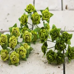 Prima Marketing Inc Mini Rose Mid Release Lime - 24 Pcs 655350535551