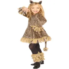 Jungle Animal Leopard Girl's Costume