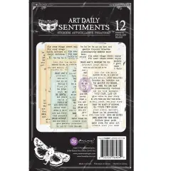 Prima Marketing Inc Art Daily Planner Sticker Pad - Sentiments 655350964849