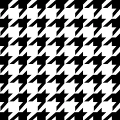 Houndstooth Wallpaper Wall Stencil | 3647 by Designer Stencils | Pattern Stencils | Reusable Stencils for Painting | Safe & Reusable Template for Wall Decor | Try This Stencil Instead of a Wallpaper | Easy to Use & Clean Art Stencil Pattern