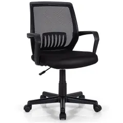 Modern Ergonomic Mid-back Mesh Computer Office Chair