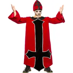Mens Evil Bishop Summoner Of Religious Demons Costume