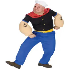 Adult's Mens Classic Cartoon Popeye The Sailor Man Costume