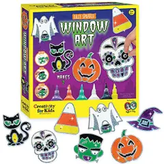 Halloween Window Art - Halloween Crafts, Make Your Own Halloween Window Clings
