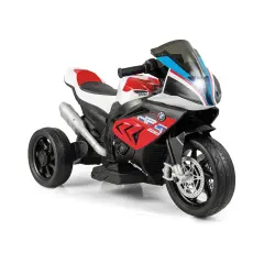 12V Kids Motorcycle Ride-On Toy with USB Port Perfect Gift for Kids Birthdays or Other Festivals Red