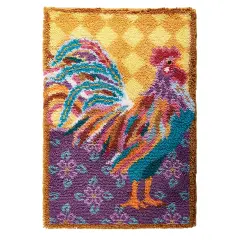 HerrschnersBohemian Rooster Latch Hook Kit Multi
