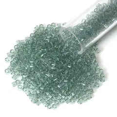 Miyuki Delica Seed Bead 11/0 Aqua Glazed Luster Light Green