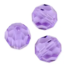 Preciosa Crystal Round Bead 6mm Violet (Package of 20)