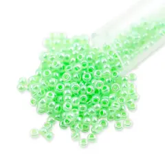 Miyuki Round Rocaille Seed Bead 11/0 Ceylon Light Green