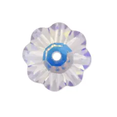 Preciosa Crystal Loch Flower 10mm Crystal AB (Package of 5)