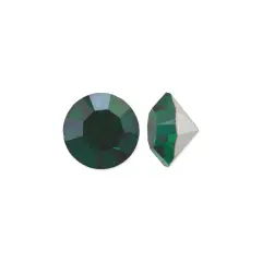 Preciosa Crystal Maxima Chaton 5.25mm (SS24) Emerald (Package of 50)