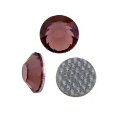 Preciosa Crystal VIVA12 Hotfix Rhinestone 6.5mm (SS30) Light Burgundy (Package of 20)