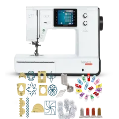 Bernette b77 Sewing and Quilting Machine With Quilters Combo Package
