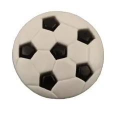 Buttons Galore and More Bulk Buttons - Soccer Ball - 100 Buttons