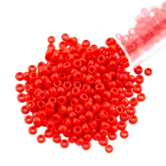 Miyuki Round Rocaille Seed Bead 11/0 Opaque Red