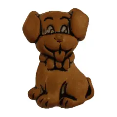 Button Galore and More Bulk Buttons - Puppy Dog - 100 Buttons