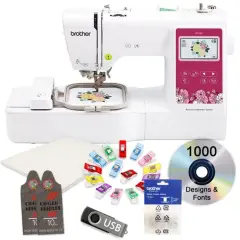 Brother PE545 Embroidery Machine 4x4 With $199 Bonus Bundle