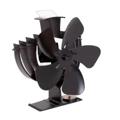Lehman's Heat-Powered Non-Electric Oscillating Stove Fan Quiet Automatic Start