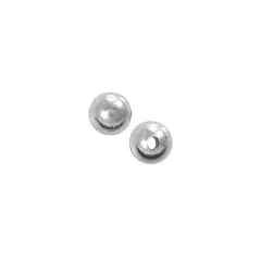 Round Bead 3mm Silver Plated (100-Pcs)