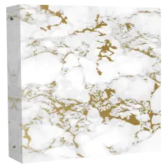 bloom daily planners 1" Ring Binder, 10" x 11.5", Marble