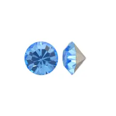 Preciosa Crystal Maxima Chaton 3mm (PP24) Aquamarine (Package of 50)