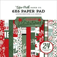Echo Park Christmas Salutations No. 2 6x6 Paper Pad