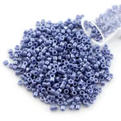 Miyuki Delica Seed Bead 11/0 Light Lapis Glazed Luster Opaque