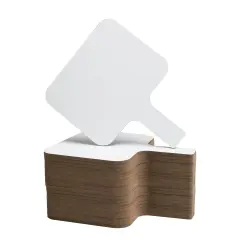 Rectangular Dry Erase Answer Paddle, Class Pack of 24