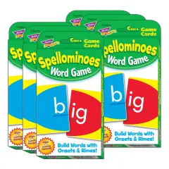 Spellominoes&reg; Challenge Cards&reg;, 6 Sets